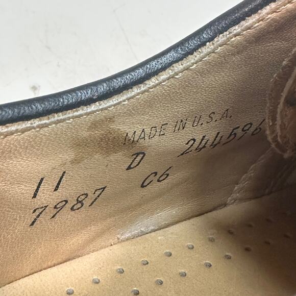 VERY GOOD Rancourt & Co. x Cole Haan Suede Bucks Plain Toe Bluchers USA 11 D main image 9